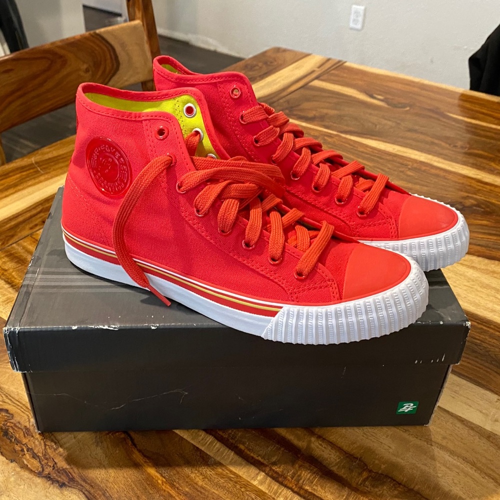 Brand new red PF Flyers